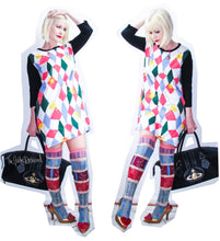 Load image into Gallery viewer, Vivienne Westwood Melissa Lady Dragon Heels Gold Red Heart