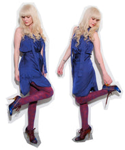 Load image into Gallery viewer, Vivienne Westwood Anglomania Gainsborough Purple Satin Wrap Dress