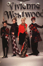 Load image into Gallery viewer, Vivienne Westwood Vintage 1996 Storm in a Teacup Lochcarron Multi-Tartan Cape Back Belted Jacket