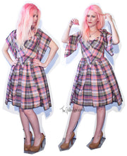 Load image into Gallery viewer, Vivienne Westwood Anglomania Multi-Color Seersucker Sunday Dress