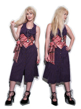 Load image into Gallery viewer, Vivienne Westwood Accessories Label Stilleto Black Suede Strappy Pumps