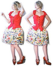 Load image into Gallery viewer, Vivienne Westwood Anglomania Multi-Color Watercolor Floral Mini Crini