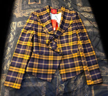 Load image into Gallery viewer, Vivienne Westwood Red Label AW 2013 Orange Tartan Jacket Blazer Skirt Suit Set