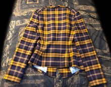 Load image into Gallery viewer, Vivienne Westwood Red Label AW 2013 Orange Tartan Jacket Blazer Skirt Suit Set