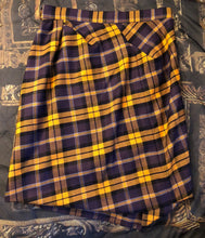 Load image into Gallery viewer, Vivienne Westwood Red Label AW 2013 Orange Tartan Jacket Blazer Skirt Suit Set