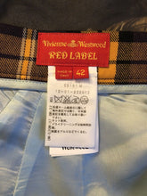 Load image into Gallery viewer, Vivienne Westwood Red Label AW 2013 Orange Tartan Jacket Blazer Skirt Suit Set