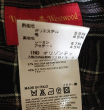 Load image into Gallery viewer, Vivienne Westwood Red Label Graffiti Tartan 4 piece suit Jacket, 2 Skirts, Beret