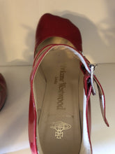 Load image into Gallery viewer, Vivienne Westwood Gold Label Animal Toe 3-Straps Red Patent Leather
