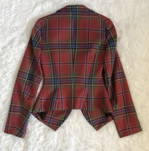 Load image into Gallery viewer, Vivienne Westwood Red Label AW 2009 Maclean of Duart Tartan Wide Collar Jacket