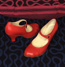 Load image into Gallery viewer, Vivienne Westwood Gold Label Red Mary Janes Low Heels Shoes