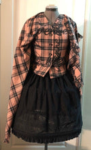 Load image into Gallery viewer, Vivienne Westwood Red Label 2006 Pink Signature Tartan Cape with Waistcoat