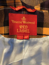 Load image into Gallery viewer, Vivienne Westwood Red Label AW 2013 Orange Tartan Jacket Blazer Skirt Suit Set