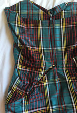 Load image into Gallery viewer, Vivienne Westwood Gold Label Turquoise Dame Silk Corset Gown