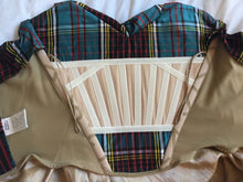 Load image into Gallery viewer, Vivienne Westwood Gold Label Turquoise Dame Silk Corset Gown