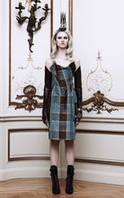 Load image into Gallery viewer, Vivienne Westwood Gold Label Turquoise Dame Silk Corset Gown