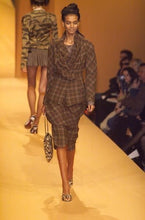 Load image into Gallery viewer, Vivienne Westwood Gold Label 2001 Brown Tartan Tween Long Brown Balloon Skirt
