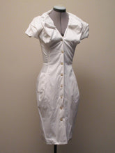 Load image into Gallery viewer, Vivienne Westwood Worlds End Shirtwaister Dress Off White