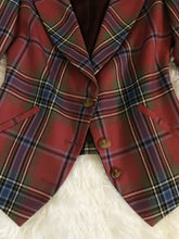 Load image into Gallery viewer, Vivienne Westwood Red Label AW 2009 Maclean of Duart Tartan Wide Collar Jacket