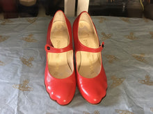 Load image into Gallery viewer, Vivienne Westwood Gold Label Red Mary Janes Low Heels Shoes