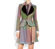 Load image into Gallery viewer, Vivienne Westwood Red Label AW 2012 Blanket Tweed Love Jacket and Skirt Suit
