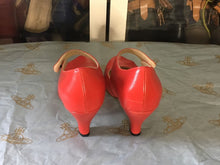 Load image into Gallery viewer, Vivienne Westwood Gold Label Red Mary Janes Low Heels Shoes