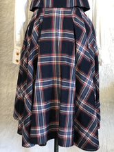 Load image into Gallery viewer, A Child of the Jago Roxana Vest and Skirt Set - Navy Tartan