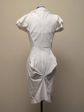 Load image into Gallery viewer, Vivienne Westwood Worlds End Shirtwaister Dress Off White