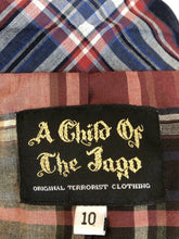 Load image into Gallery viewer, A Child of the Jago Roxana Vest and Skirt Set - Navy Tartan