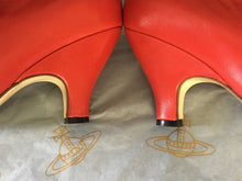 Load image into Gallery viewer, Vivienne Westwood Gold Label Red Mary Janes Low Heels Shoes