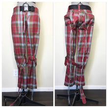 Load image into Gallery viewer, Vivienne Westwood Worlds End 2016 Reissue of 1970s  Punk Bondage Suit Tartan