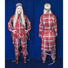 Load image into Gallery viewer, Vivienne Westwood Worlds End 2016 Reissue of 1970s  Punk Bondage Suit Tartan