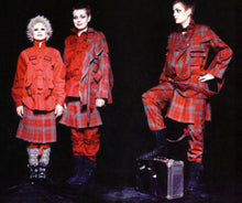 Load image into Gallery viewer, Vivienne Westwood Worlds End 2016 Reissue of 1970s  Punk Bondage Suit Tartan