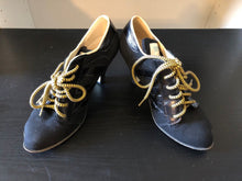 Load image into Gallery viewer, Vivienne Westwood Worlds End Tracey Trainers Black Canvas