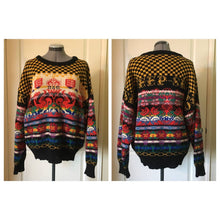 Load image into Gallery viewer, Vivienne Westwood Vintage 1988 Time Machine Deep Sky Jumper Knit Sweater