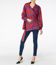 Load image into Gallery viewer, Vivienne Westwood Anglomania AW 2011 Builders Coat in Red Lyon Tartan