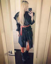 Load image into Gallery viewer, Vivienne Westwood Worlds End Black Cotton Voile Gigot Dress