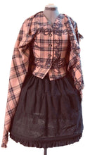 Load image into Gallery viewer, Vivienne Westwood Red Label 2006 Pink Signature Tartan Cape with Waistcoat
