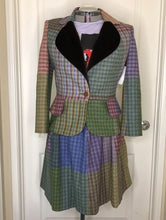 Load image into Gallery viewer, Vivienne Westwood Red Label AW 2012 Blanket Tweed Love Jacket and Skirt Suit