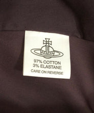 Load image into Gallery viewer, Vivienne Westwood Worlds End Shirtwaister Button-up Dress Solid Purple