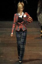 Load image into Gallery viewer, Vivienne Westwood Red Label AW 2009 Maclean of Duart Tartan Wide Collar Jacket