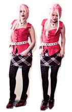 Load image into Gallery viewer, Vivienne Westwood Anglomania Sleeveless Monday Blouse Red Cotton