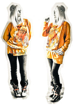 Load image into Gallery viewer, Vivienne Westwood Anglomania SS 2010 Tiger Print Long Sleeve Pirate Shirt
