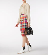 Load image into Gallery viewer, Vivienne Westwood Red Label Harlequin Print Princess Jacket and Pencil Skirt
