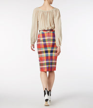 Load image into Gallery viewer, Vivienne Westwood Red Label Harlequin Print Princess Jacket and Pencil Skirt