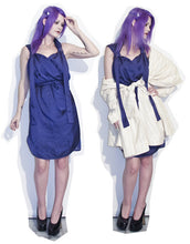Load image into Gallery viewer, Vivienne Westwood Anglomania Gainsborough Purple Satin Wrap Dress